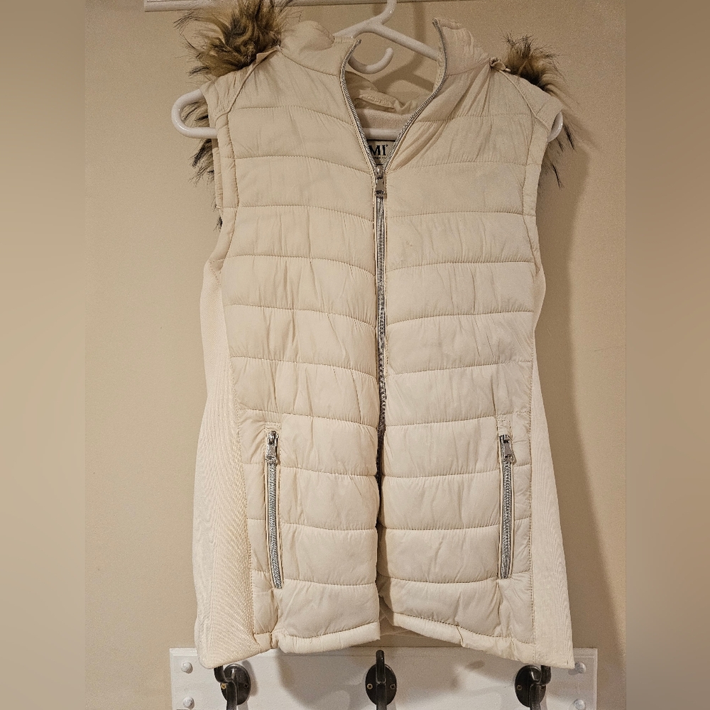Cream puff vest